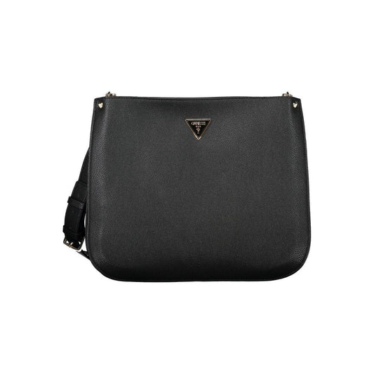 Guess Jeans Black Polyethylene Handbag black-polyethylene-handbag-33