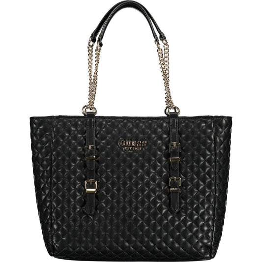 Elegant Black Chain Shoulder Handbag