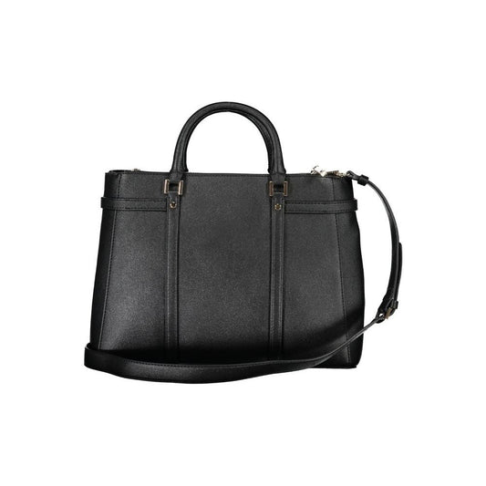 Guess Jeans Black Polyethylene Handbag black-polyethylene-handbag-84