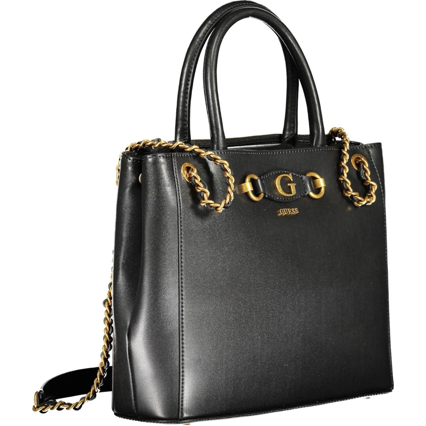 Guess Jeans Elegant Two-Tone Chain Handle Handbag elegant-two-tone-chain-handle-handbag