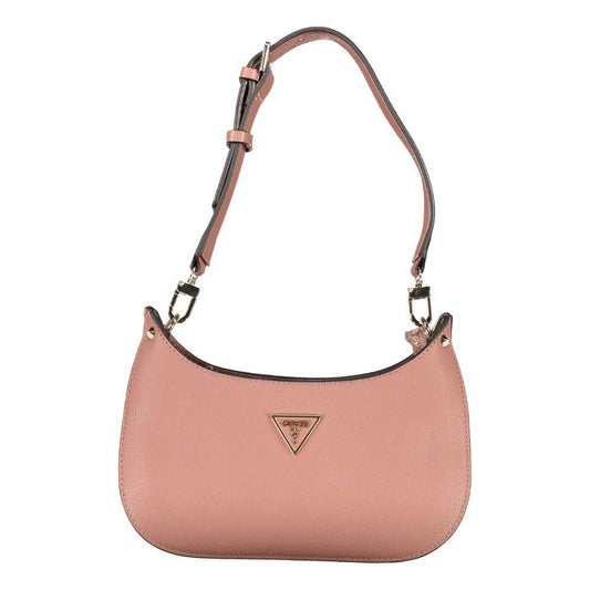 Guess Jeans Pink Polyethylene Handbag pink-polyethylene-handbag-13