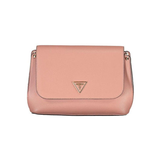 Guess Jeans Pink Polyethylene Handbag pink-polyethylene-handbag-15