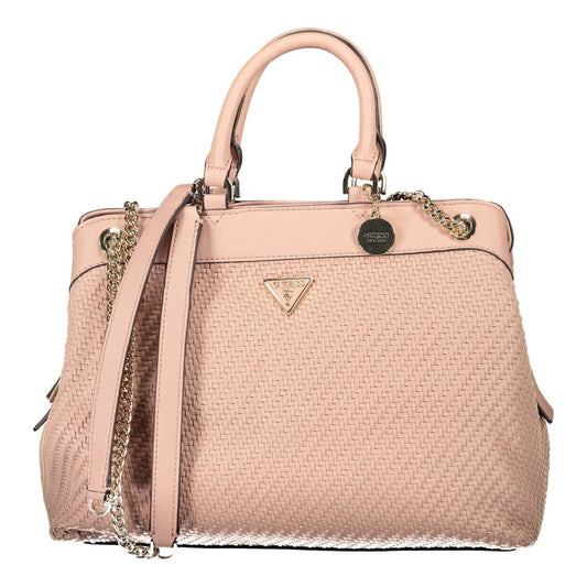Guess Jeans Chic Pink Chain-Handle Shoulder Bag chic-pink-chain-handle-shoulder-bag