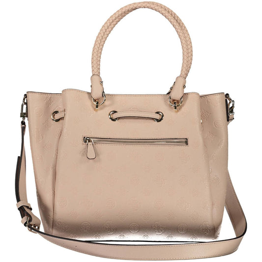 Guess JeansChic Pink Drawstring Handbag – Timeless EleganceMcRichard Designer Brands£189.00