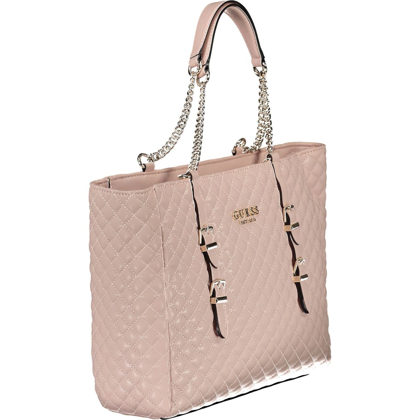 Guess Jeans Chic Pink Chain-Handle Shoulder Bag chic-pink-chain-handle-shoulder-bag-1