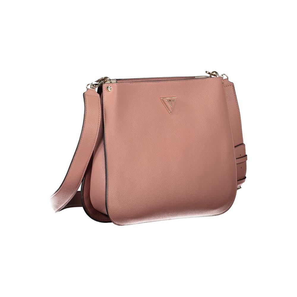 Guess Jeans Pink Polyethylene Handbag pink-polyethylene-handbag-14