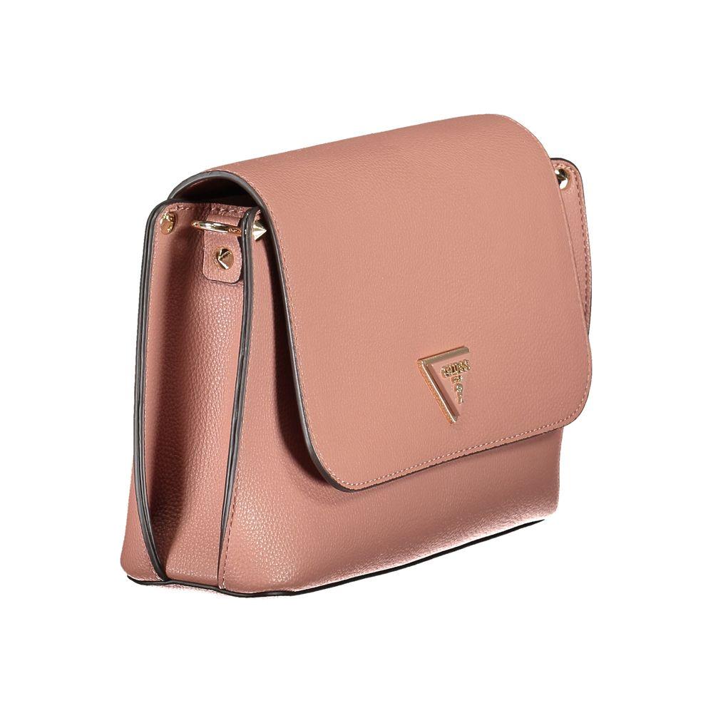 Guess Jeans Pink Polyethylene Handbag pink-polyethylene-handbag-15
