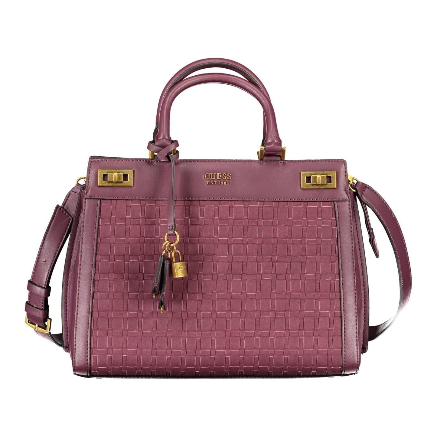 Guess Jeans Elegant Purple Polyurethane Handbag elegant-purple-polyurethane-handbag