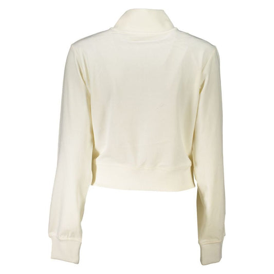 Chenille Long-Sleeve Sweater with Rhinestone Detail