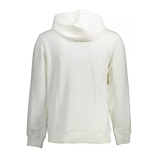 Guess JeansEco-Chic White Hoodie with Iconic PrintMcRichard Designer Brands£109.00
