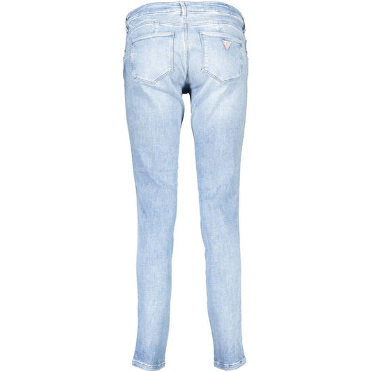 Chic Skinny Mid-Rise Light Blue Jeans