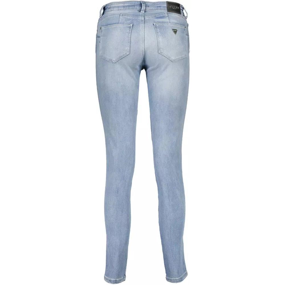 Guess Jeans Chic Light Blue Denim for Sophisticated Style chic-light-blue-denim-for-sophisticated-style