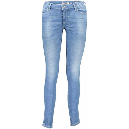 Guess Jeans | Chic Skinny Blue Jeans with Faded Effect| McRichard Designer Brands   