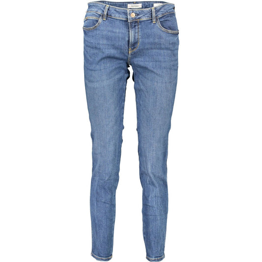 Guess Jeans Chic Faded Skinny Jeans with Logo Detail chic-faded-skinny-jeans-with-logo-detail