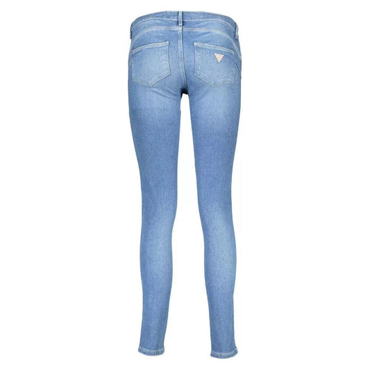 Guess Jeans | Chic Skinny Blue Jeans with Faded Effect| McRichard Designer Brands   
