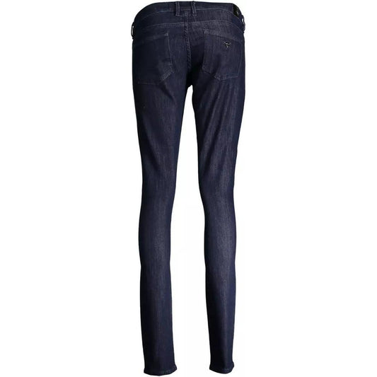 Guess Jeans | Chic Blue Contrast Detail Jeans| McRichard Designer Brands   