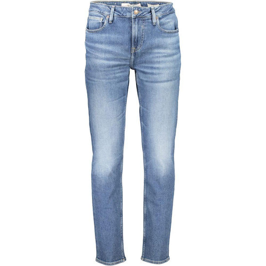Guess Jeans | Blue Cotton Jeans & Pant| McRichard Designer Brands   