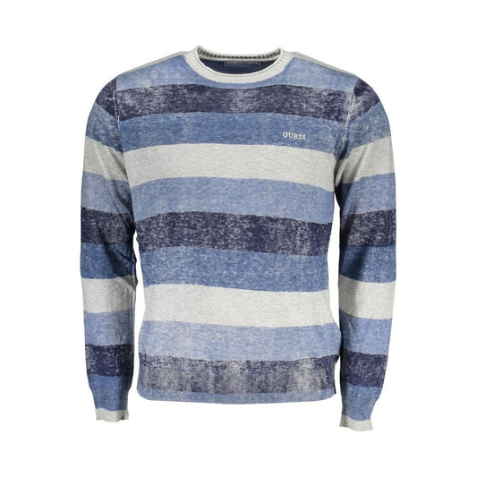 Guess Jeans | Nautical Striped Crew Neck Sweater| McRichard Designer Brands   