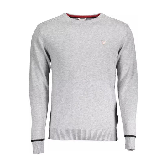 Guess JeansChic Gray Wool-Blend Round Neck SweaterMcRichard Designer Brands£99.00
