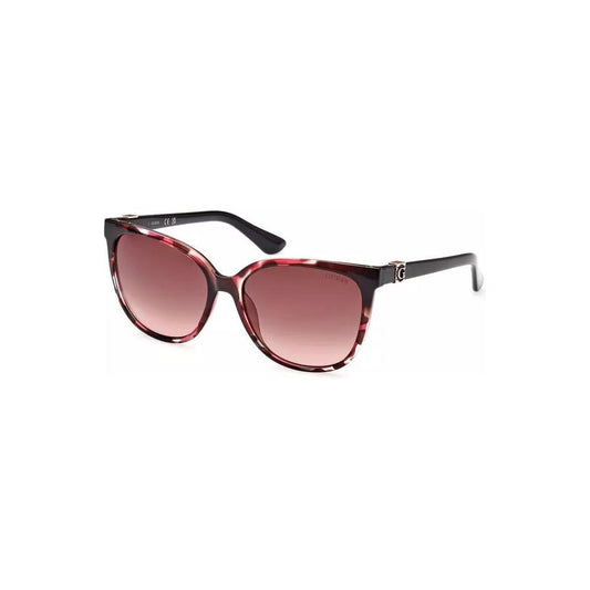 Chic Square Frame Sunglasses with Contrast Details