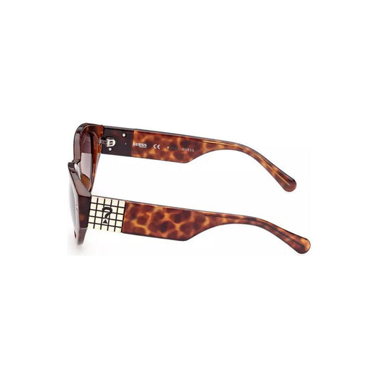 Chic Teardrop Brown Lens Sunglasses