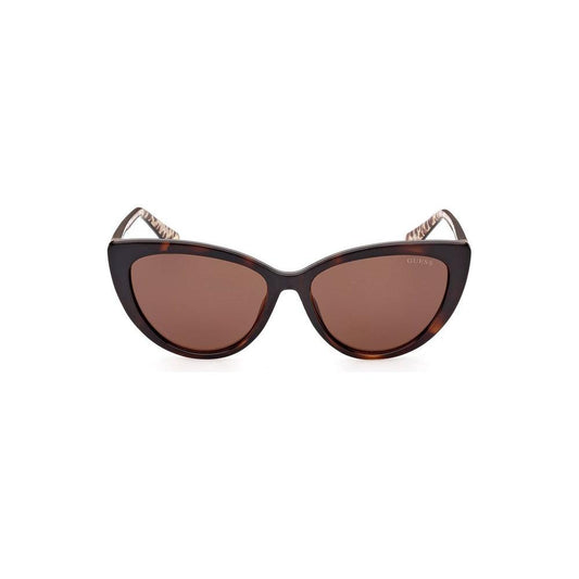Chic Teardrop Brown Lens Sunglasses