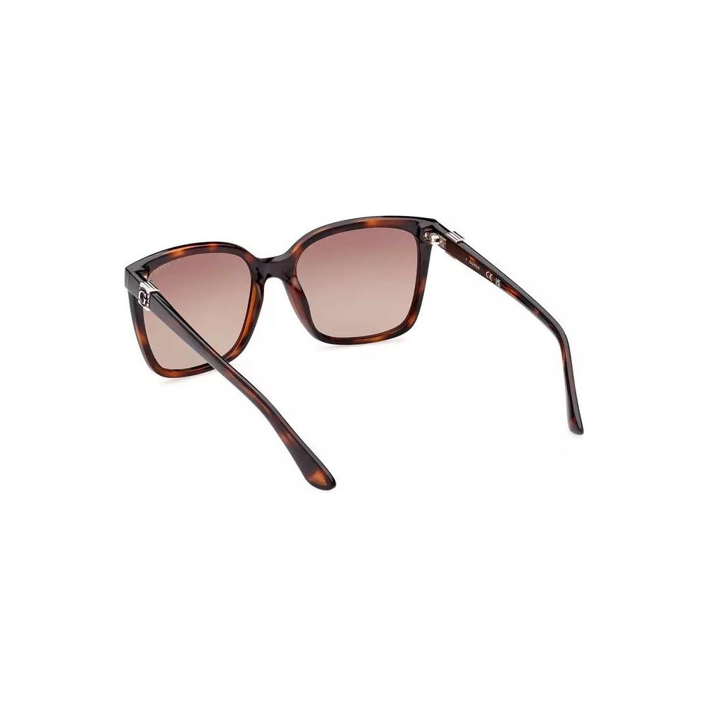 Guess Jeans Chic Brown Square Frame Sunglasses chic-brown-square-frame-sunglasses