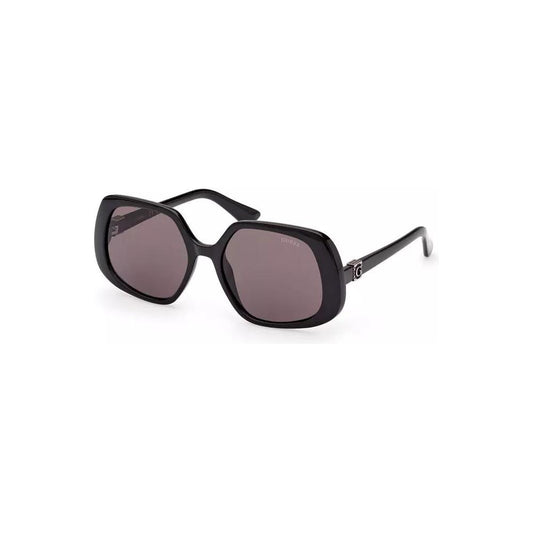 Chic Black Square Frame Sunglasses