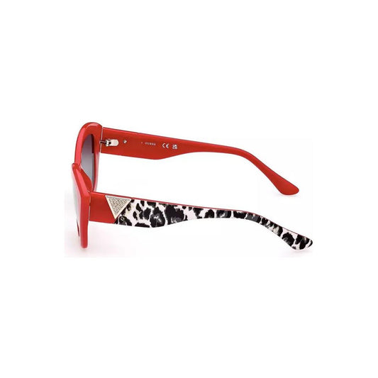Chic Teardrop Black Lens Sunglasses
