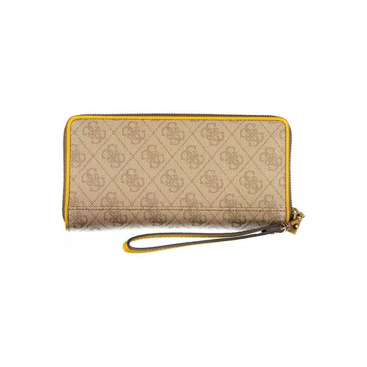 Guess JeansBeige Zip-Around Wallet with Contrast DetailsMcRichard Designer Brands£109.00