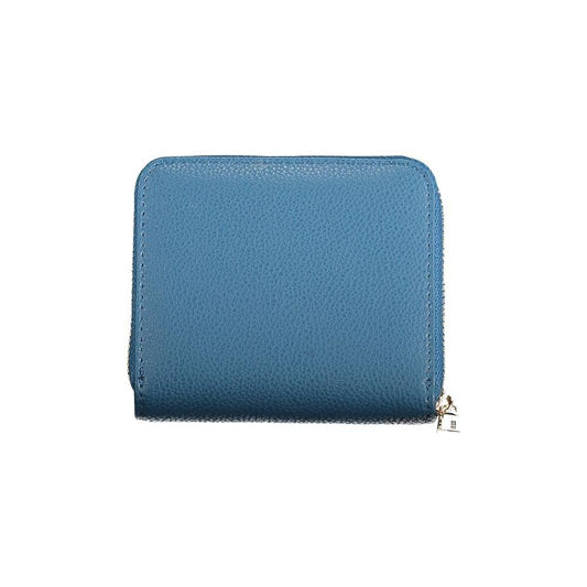 Guess Jeans Blue Polyethylene Wallet blue-polyethylene-wallet