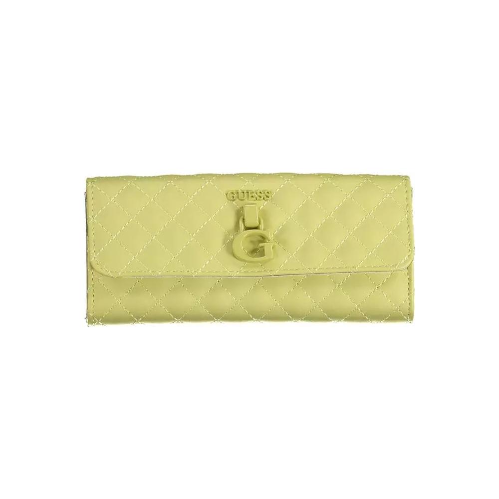 Guess Jeans Chic Sunshine Yellow Tri-Fold Wallet chic-sunshine-yellow-tri-fold-wallet