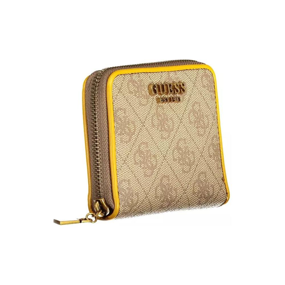 Guess Jeans Chic Sunshine Yellow Zip Wallet chic-sunshine-yellow-zip-wallet