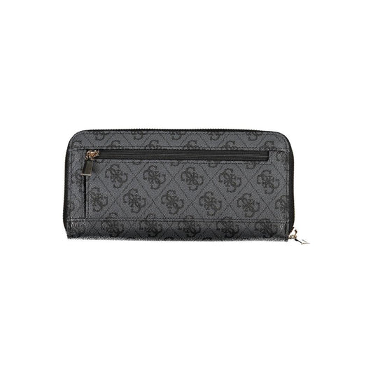 Guess Jeans Chic Gray ECO Wallet with Contrasting Details chic-gray-eco-wallet-with-contrasting-details
