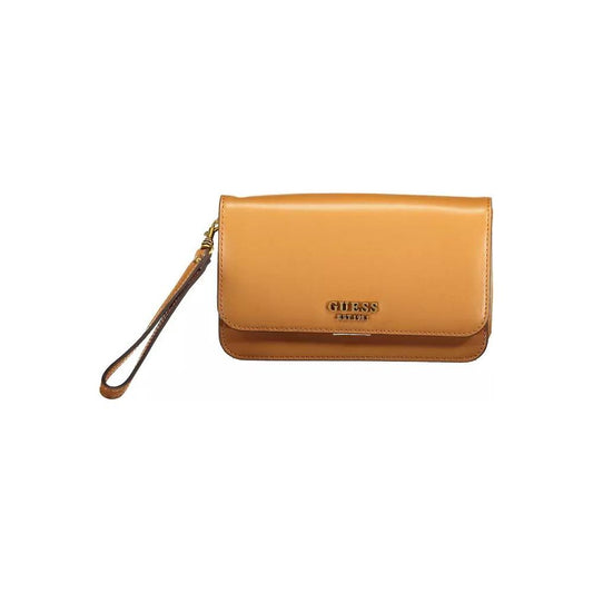 Chic Brown Tri-Fold Wallet with Phone Pocket