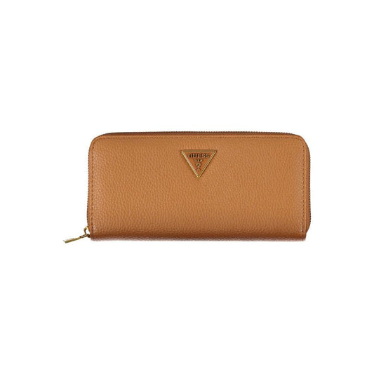 Chic Brown Multipocket Wallet