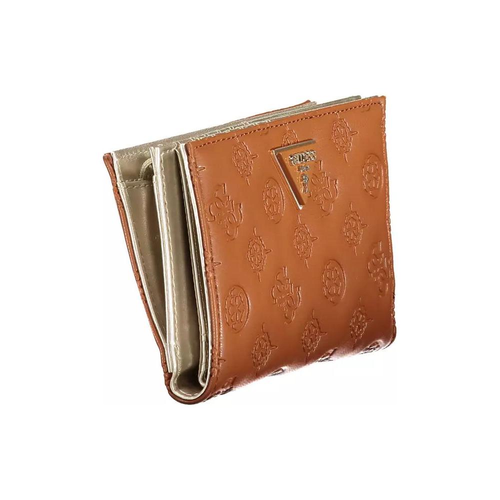 Guess Jeans | Chic Brown Wallet with Ample Storage| McRichard Designer Brands   