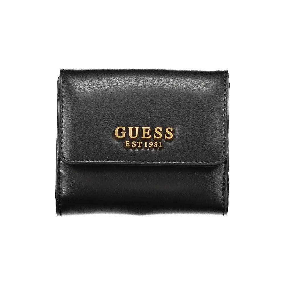 Guess Jeans Chic Black Two-Compartment Wallet chic-black-two-compartment-wallet