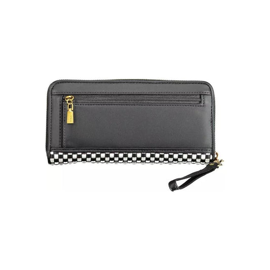 Guess JeansSleek Black Polyethylene Wallet with Contrasting DetailsMcRichard Designer Brands£109.00