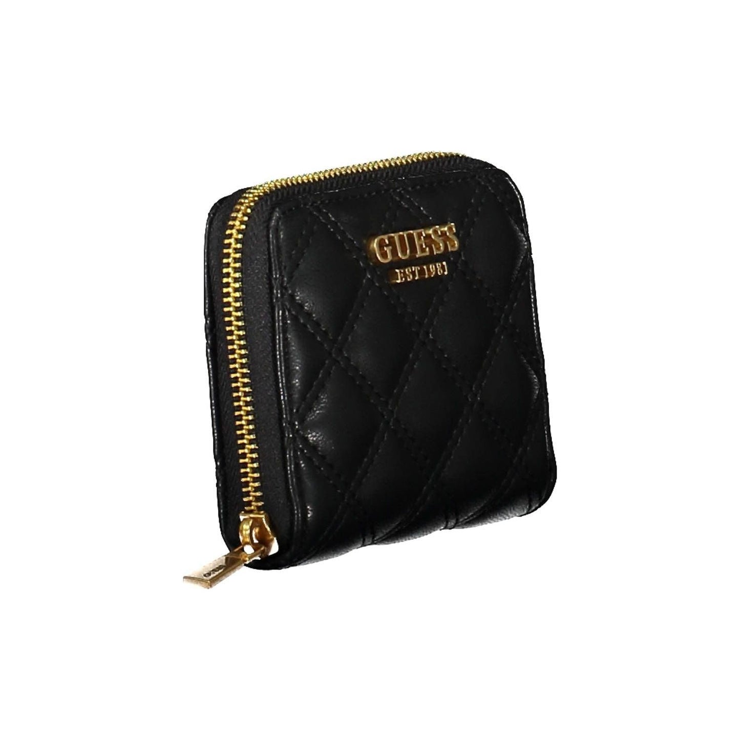 Guess Jeans Chic Black Wallet with Contrasting Details chic-black-wallet-with-contrasting-details