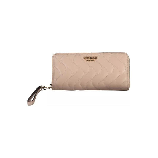 Guess Jeans Elegant Pink Wallet with Ample Compartments elegant-pink-wallet-with-ample-compartments