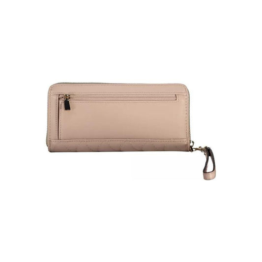 Elegant Pink Wallet with Ample Compartments