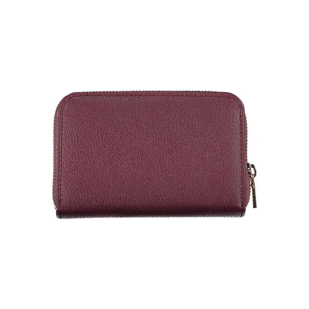 Guess Jeans | Elegant Purple Multi-Compartment Wallet| McRichard Designer Brands   