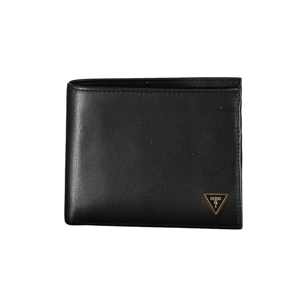 Guess Jeans | Sleek Leather Bifold Wallet with Coin Purse| McRichard Designer Brands   