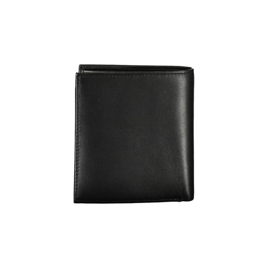 Guess Jeans | Sleek Black Leather Wallet| McRichard Designer Brands   