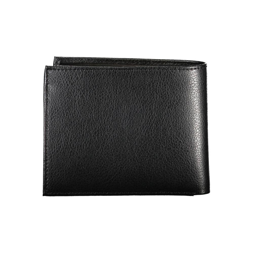 Guess Jeans Chic Black Leather Dual-Compartment Wallet chic-black-leather-dual-compartment-wallet