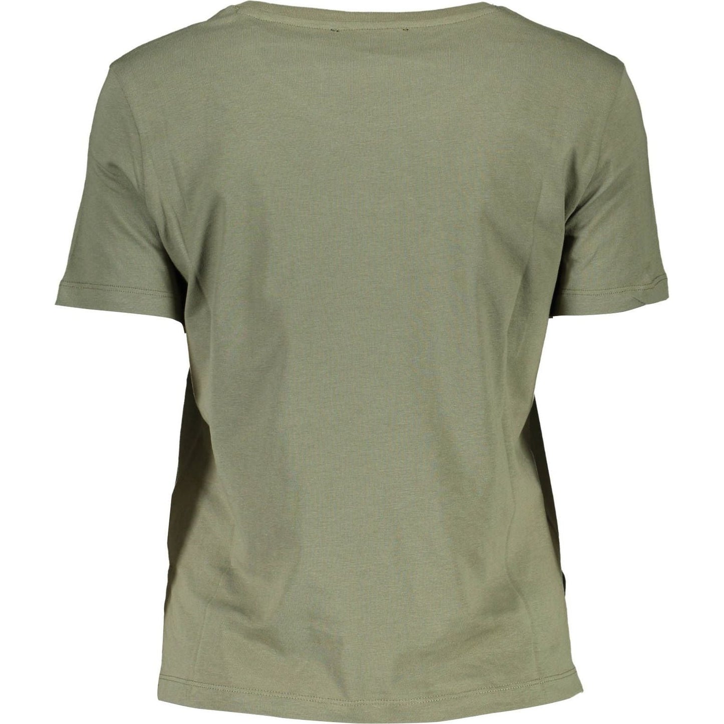 Guess Jeans Chic Green Logo Tee with Short Sleeves chic-green-logo-tee-with-short-sleeves