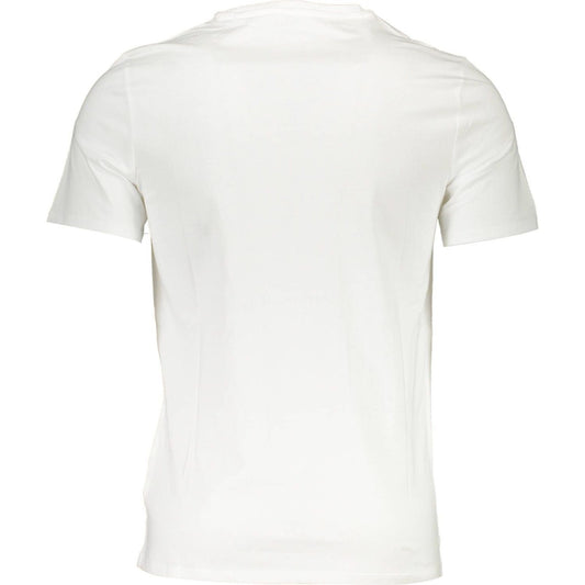Guess Jeans Chic White Organic Cotton Tee with Logo chic-white-organic-cotton-tee-with-logo