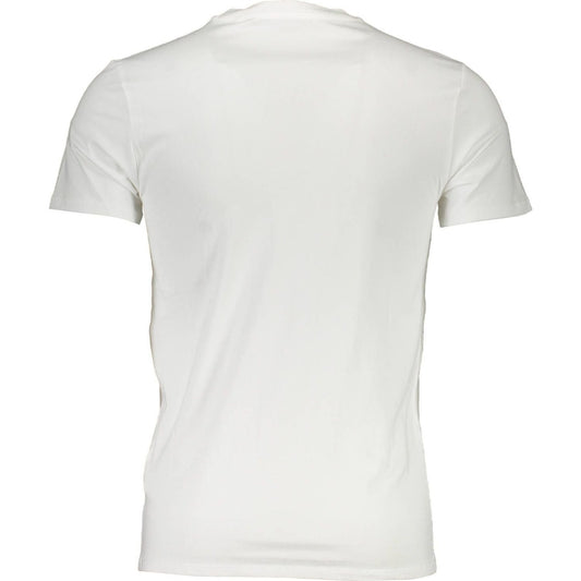 Guess Jeans Chic White Slim Fit V-Neck Tee chic-white-slim-fit-v-neck-tee