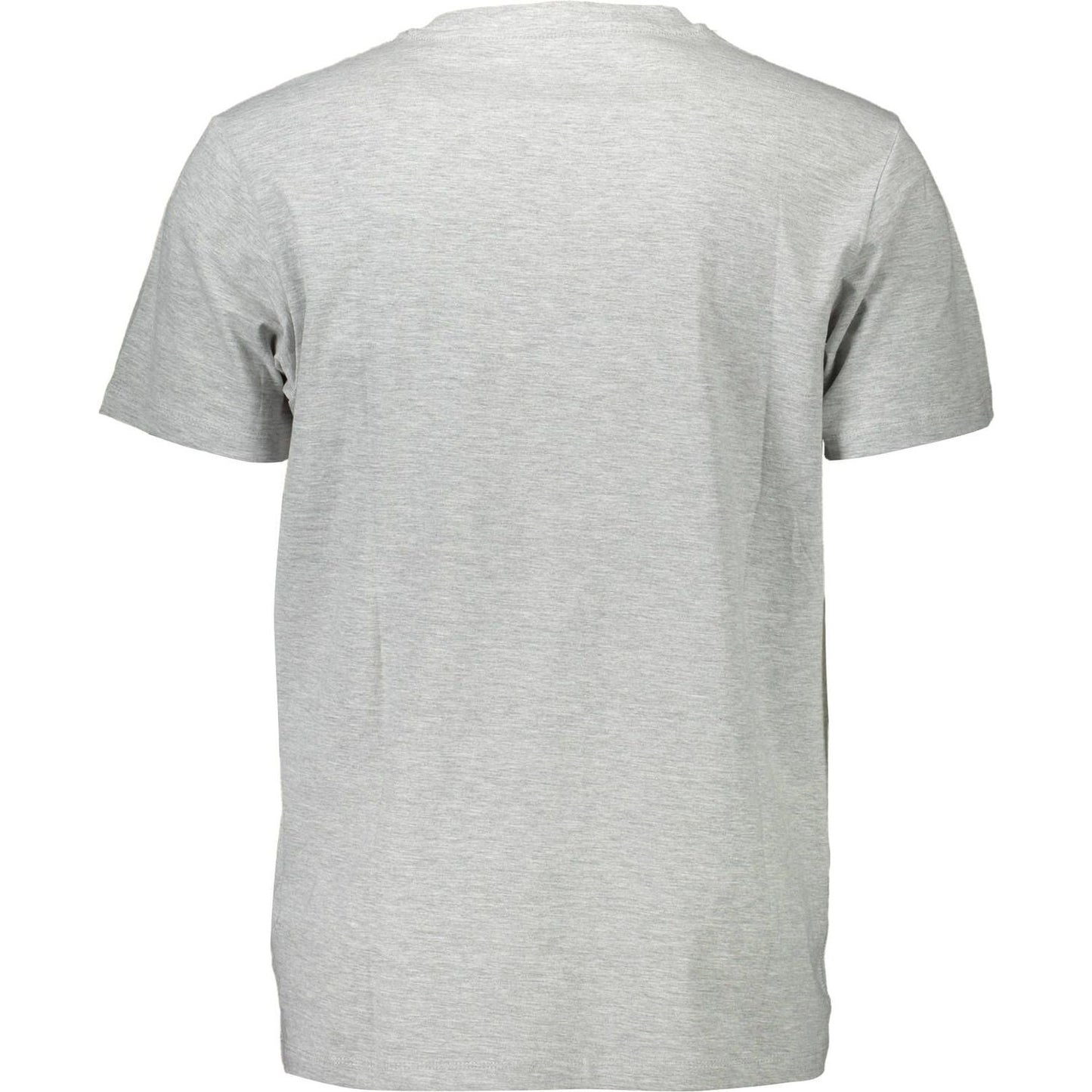 Guess Jeans Classic Gray Crew Neck Logo Tee classic-gray-crew-neck-logo-tee